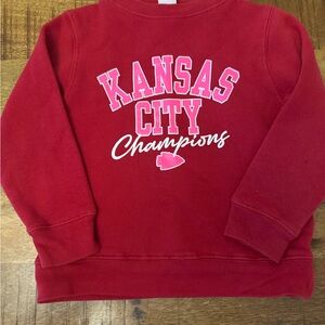 Youth Kansas City Champions Red Hoodie
